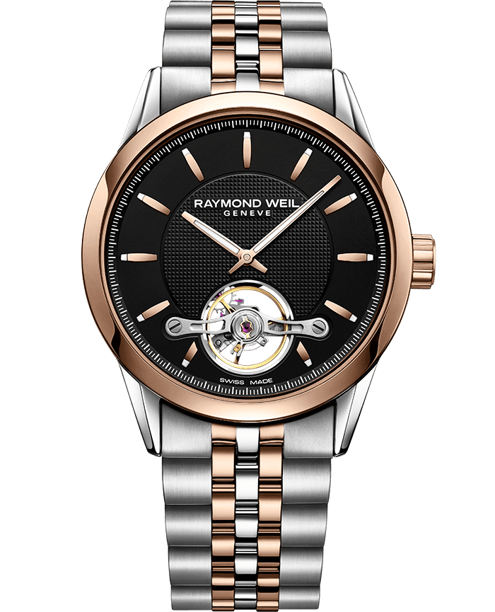 Calibre RW1212 Rose Gold Watch- RAYMOND 