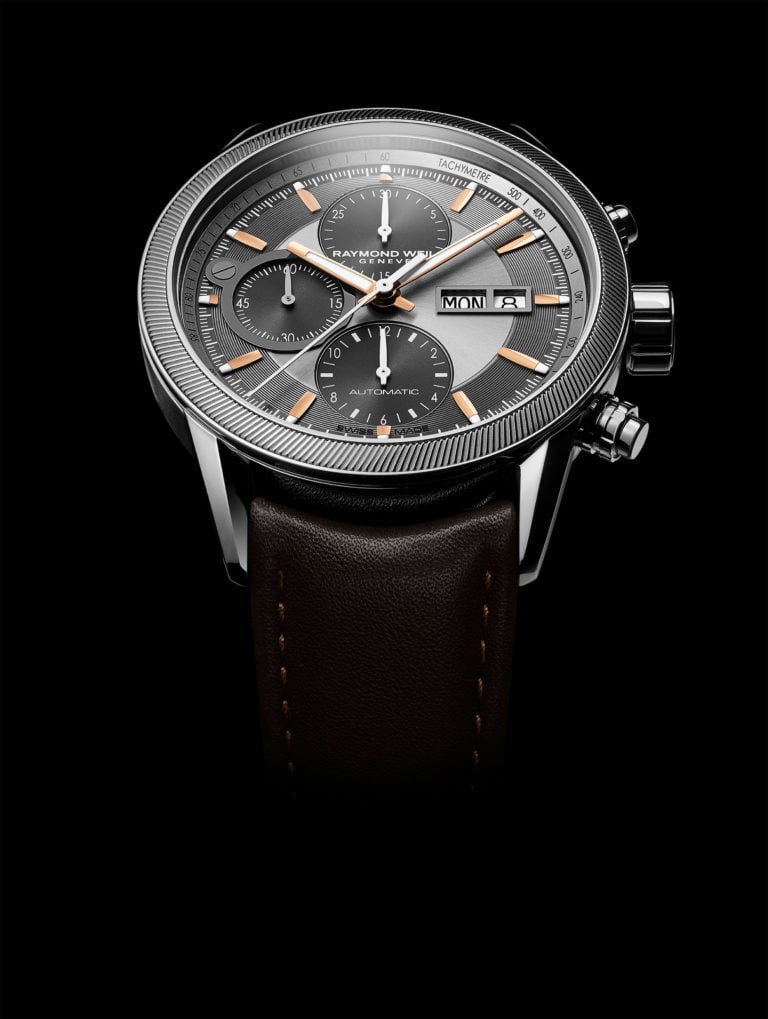 
REINVENTING RAYMOND WEIL’S EMBLEMATIC CHRONOGRAPH 