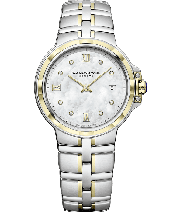 Ladies Quartz 8 diamond Dial 30mm Watch 