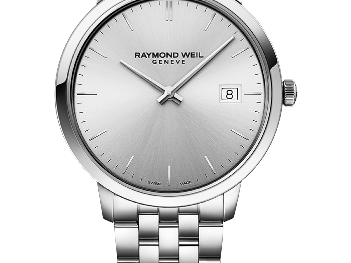 Raymond weil silver on sale watch