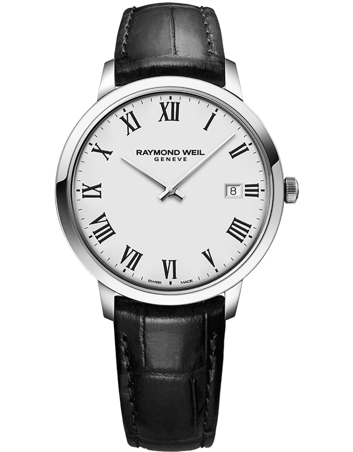Classic White Dial Quartz Watch 