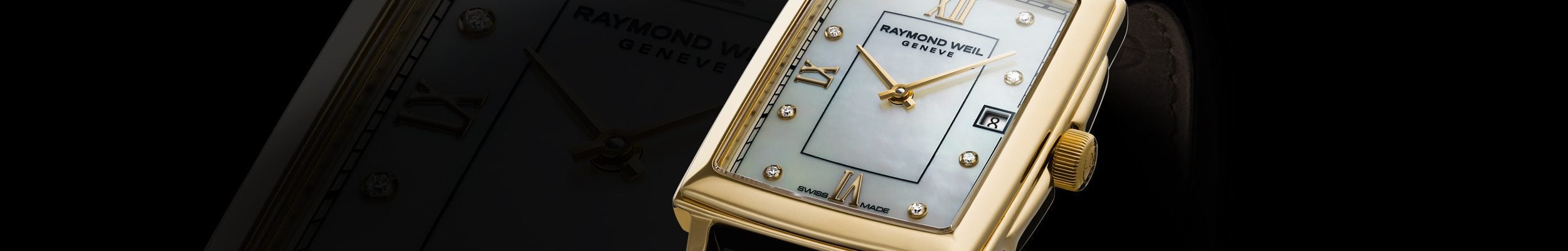 女裝方形石英腕表- 托卡塔| RAYMOND WEIL