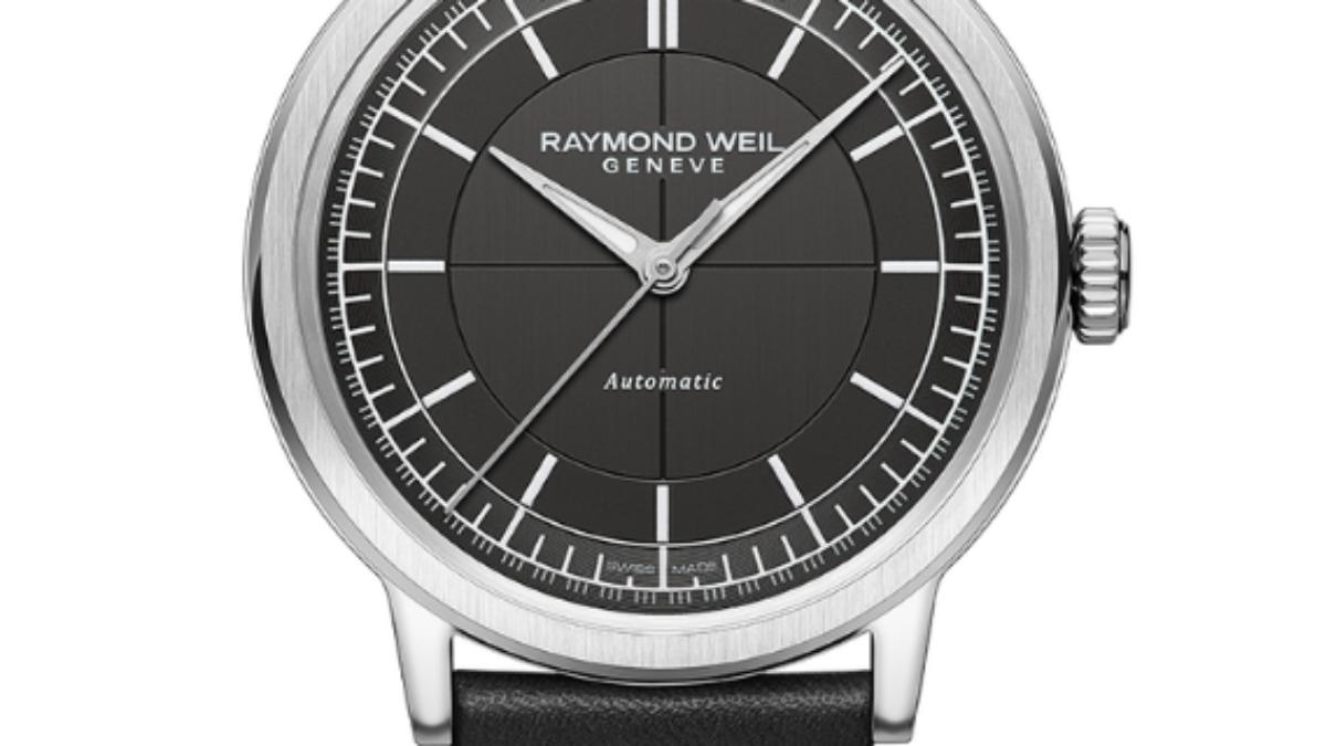 RAYMOND WEIL Leather Millesime - Automatic Black | Watch Strap Men\'s