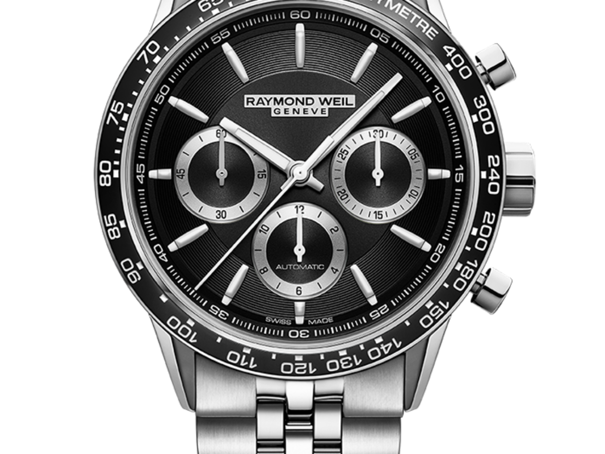 Men's Chronograph Tri-Compax Bracelet Watch - Raymond Weil